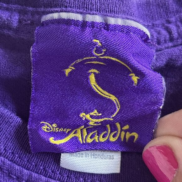 Disneys Aladdin Baby Doll Embellished T Shirt Size Small - Picture 2 of 8